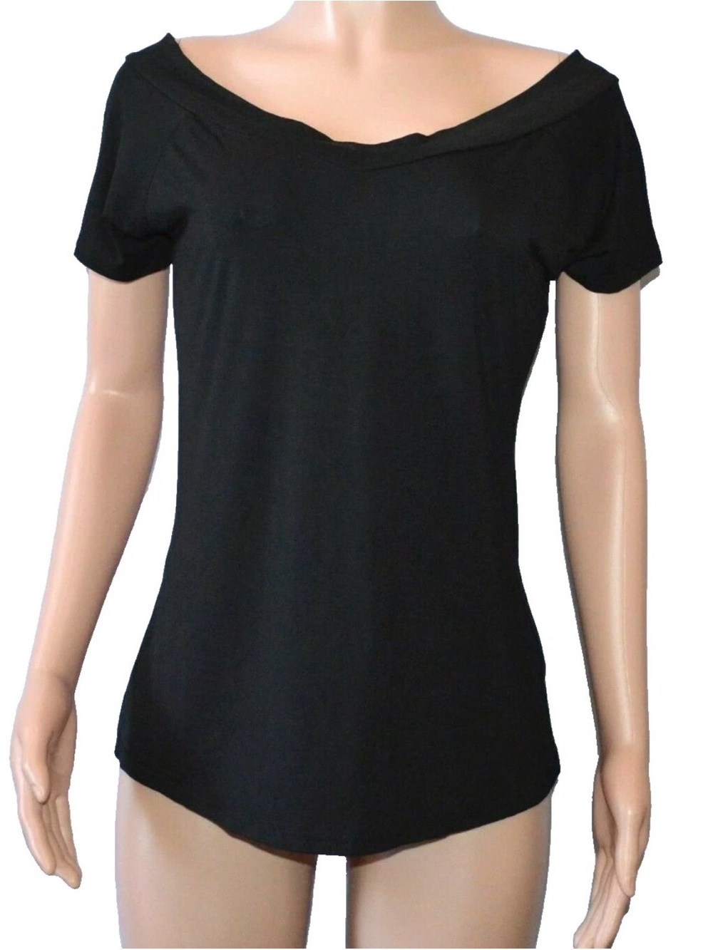 Marin Mathews Black Tee Top - Size M